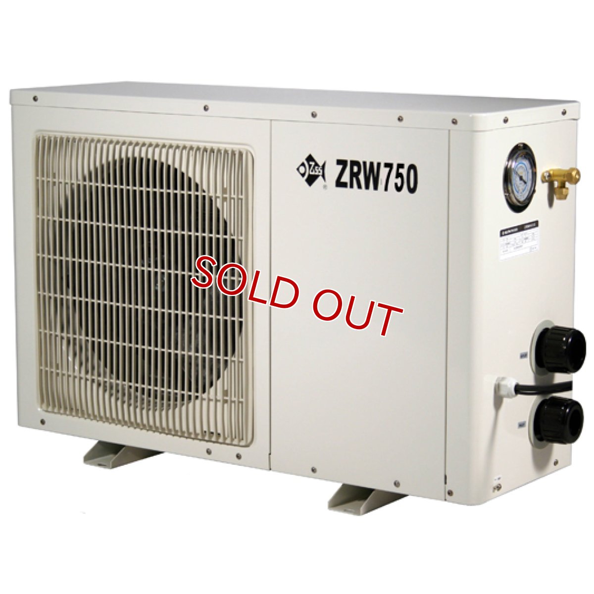 画像2: 【飼育用品・器具】【通販】【水槽用クーラー】ゼンスイZRW-750対応水量2800リットル メーカー保証期間1年【送料別途】【取り寄せ商品】(淡水 海水用) (2)