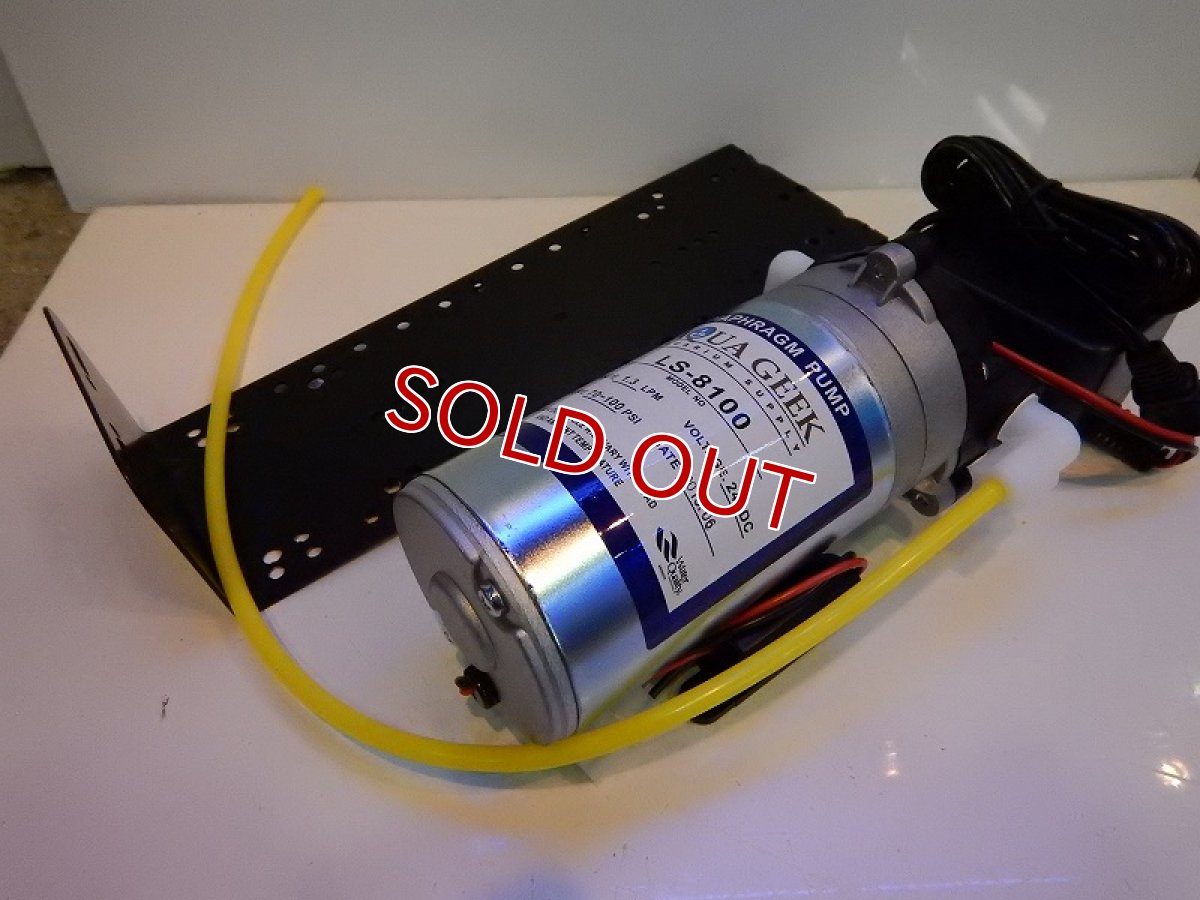 画像3: 【飼育用品・器具】【通販】【浄水器】【浄水器用加圧ポンプ】クロノスレイン専用加圧ポンプ&クロノスレイン RO 浄水器セット(淡水海水用)(サンゴ用)(メーカー保証付き) (3)