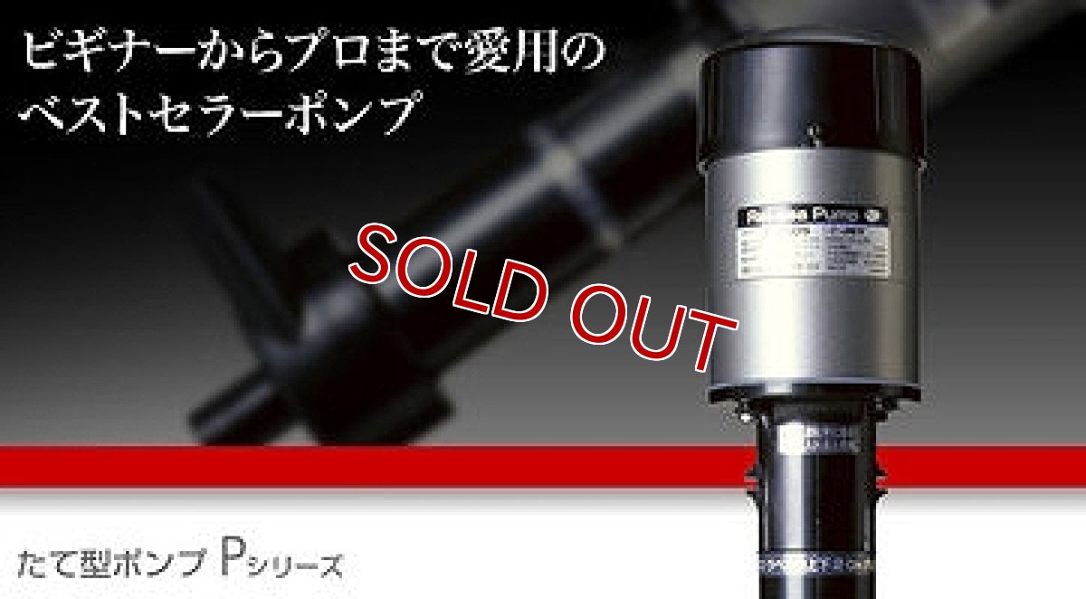 画像1: 【飼育用品・器具】【ポンプ】【レイシー】 縦型ポンプ P112S ポンプ上部フィルターやオーバーフロー用に(淡水 海水用) (1)